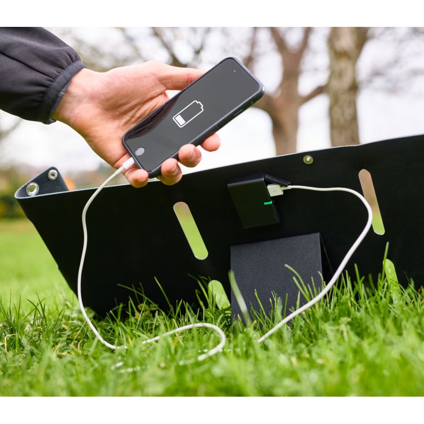 Osram - Solpanel för fristående laddning BATTERY CHARGE SOLAR 20W IP65