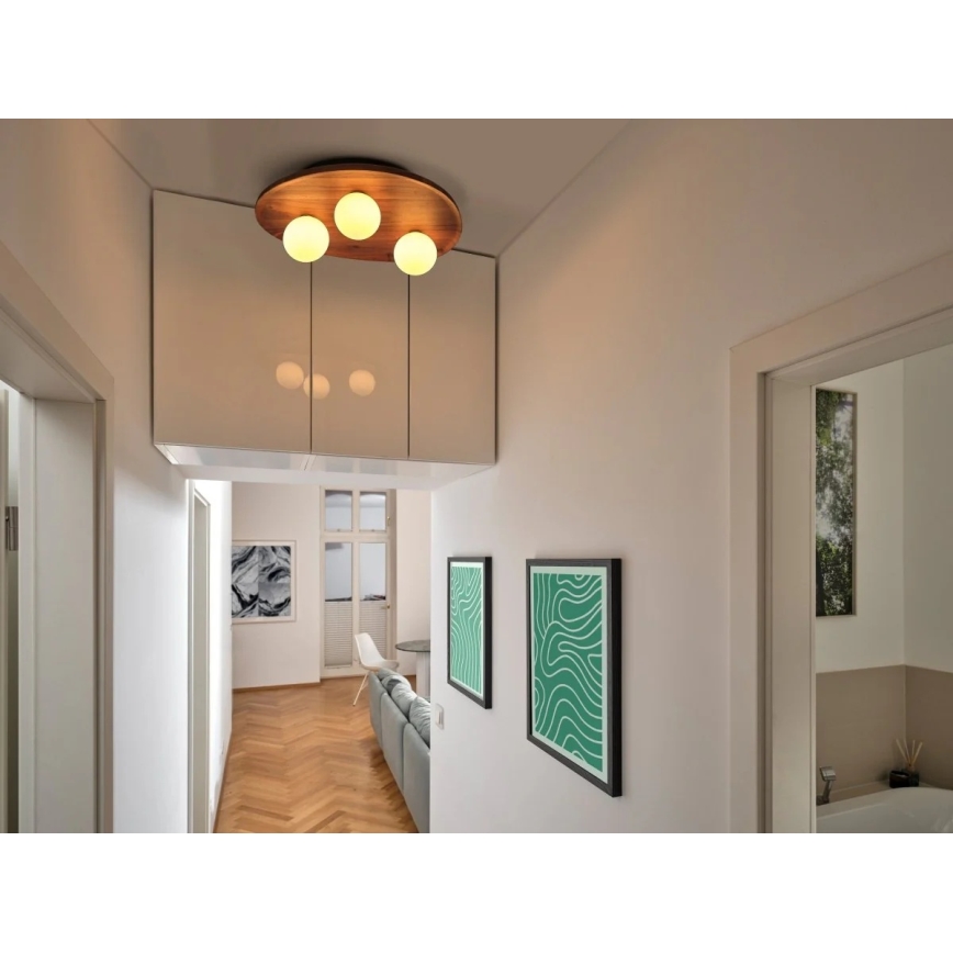 Osram - Taklampa ACACIA NEST 3xG9/5W/230V i akaciaträ