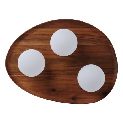 Osram - Taklampa ACACIA NEST 3xG9/5W/230V i akaciaträ