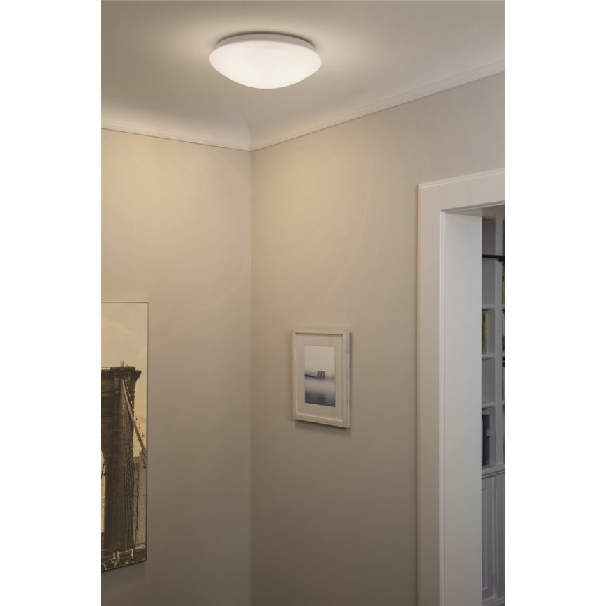 Osram - Taklampa CEILING ESSENTIAL 2xE27/25W/230V Ø 35 cm vit