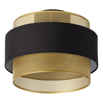 Osram - Taklampa DECOR HORNET 1xE27/10W/230V Ø 30 cm svart/guld