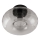 Osram - Taklampa DECOR SMOKE 1xE27/12W/230V Ø 28 cm svart/rökgrå