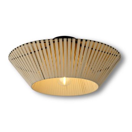 Osram - Taklampa DECOR STRIPES 1xE27/10W/230V Ø 40,5 cm beige