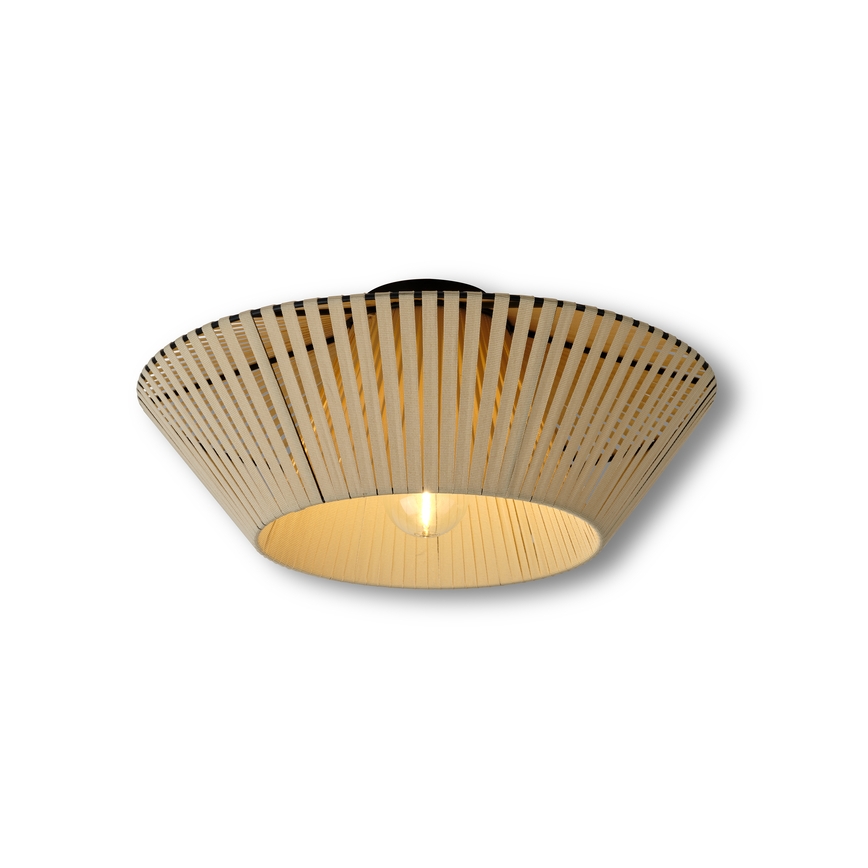 Osram - Taklampa DECOR STRIPES 1xE27/10W/230V Ø 40,5 cm beige