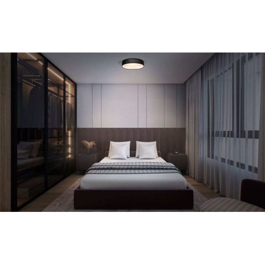Osram - Taklampa ORBIS PARIS 2xE27/25W/230V Ø 40 cm svart