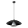 Osram - Taklampa på sladd DECOR FLYING MUSHROOM 1xE27/25W/230V Ø 50 cm svart