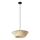 Osram - Takpendel med sladd DECOR STRIPES 1xE27/10W/230V Ø 40,5 cm beige