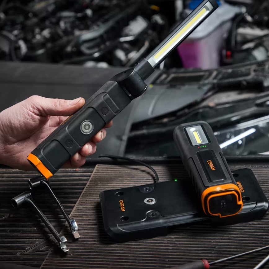 Osram - Trådlös magnetisk laddplatta LEDINSPECT DUAL CHARGE PAD 5V