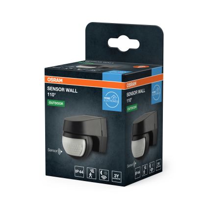 Osram - Utomhus infraröd rörelsesensor 230 V, IP44, svart