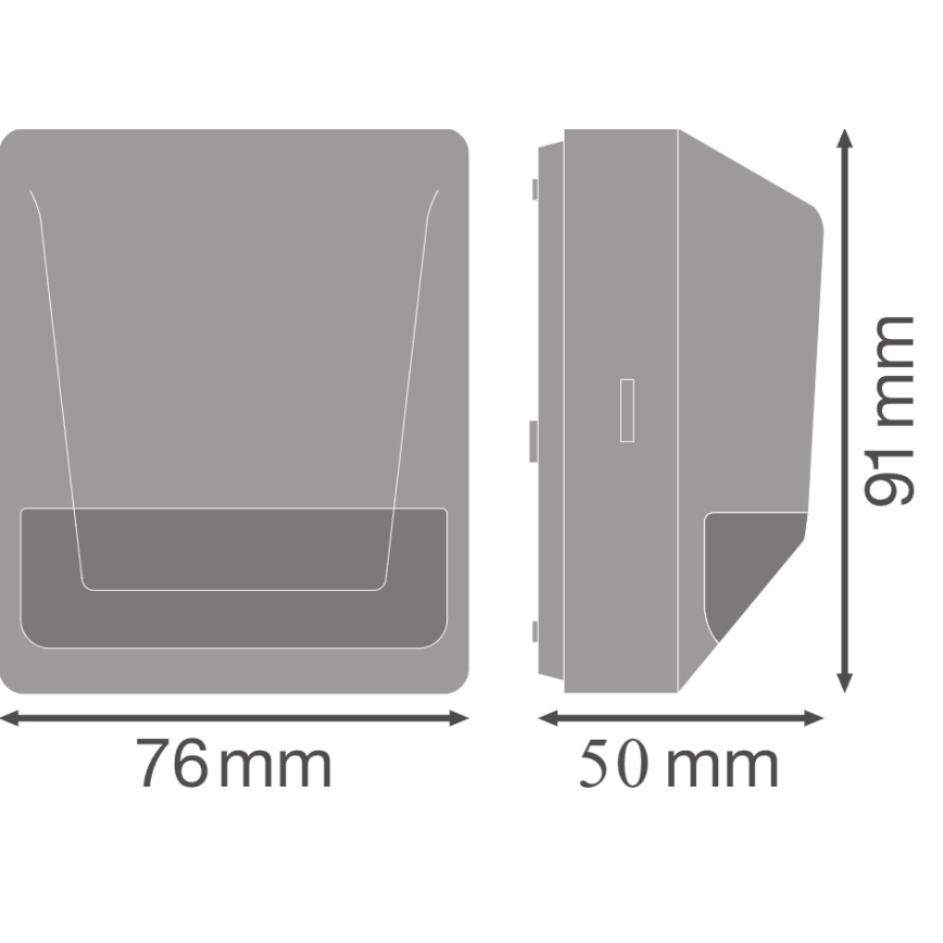 Osram - Utomhus infraröd rörelsesensor 230V IP55 vit