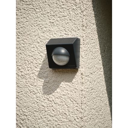 Osram - Utomhus solcellsdriven rörelsesensor SMART+ 3,7 V antracit IP65 Wi-Fi 800 mAh