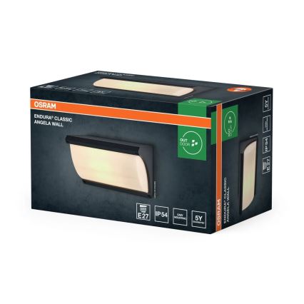 Osram - Utomhusväggarmatur ENDURA CLASSIC 1xE27/40W/230V IP54 antracit