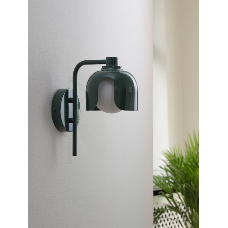 Osram - Vägglampa DECOR COROLLE 1xG9/20W/230V grön