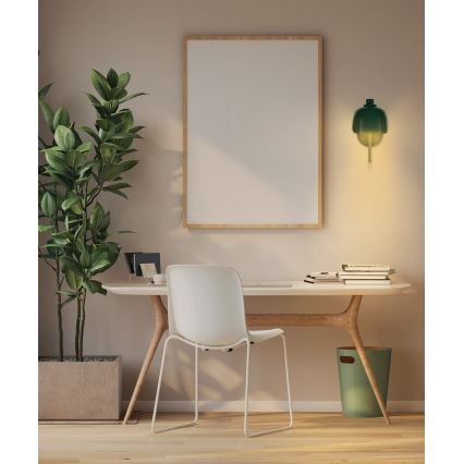 Osram - Vägglampa DECOR COROLLE 1xG9/20W/230V grön