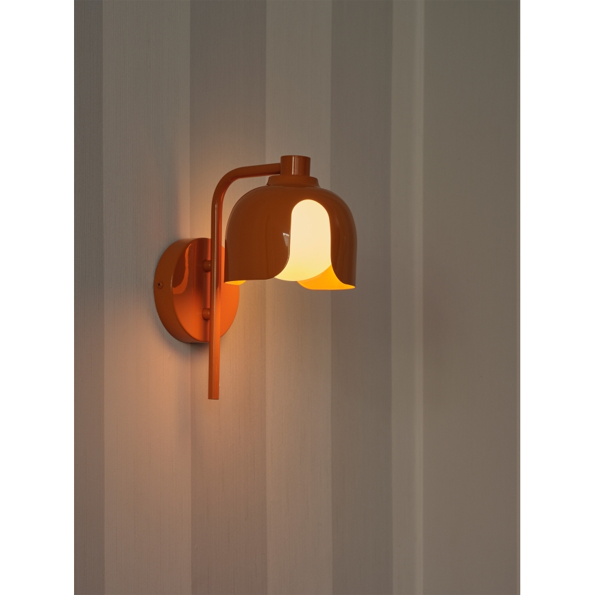 Osram - Vägglampa DECOR COROLLE 1xG9/20W/230V orange