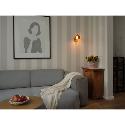 Osram - Vägglampa DECOR COROLLE 1xG9/20W/230V orange