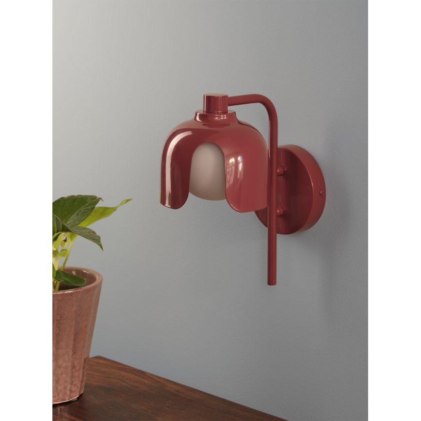 Osram - Vägglampa DECOR COROLLE 1xG9/20W/230V röd