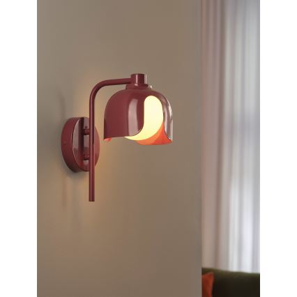 Osram - Vägglampa DECOR COROLLE 1xG9/20W/230V röd