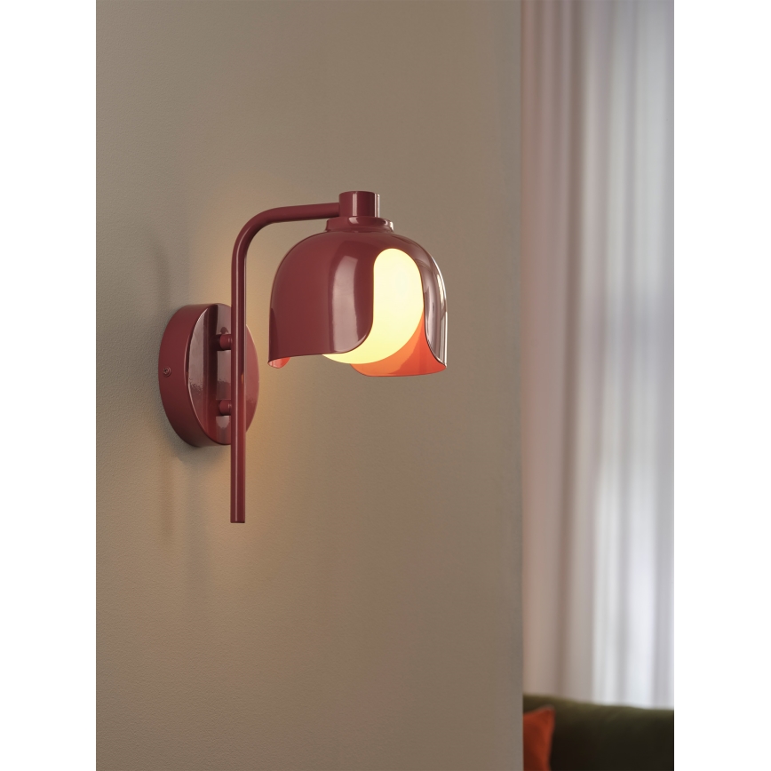 Osram - Vägglampa DECOR COROLLE 1xG9/20W/230V röd