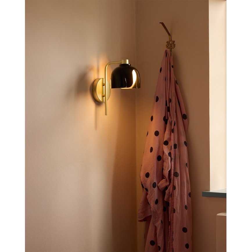 Osram - Vägglampa DECOR COROLLE 1xG9/20W/230V svart/guld