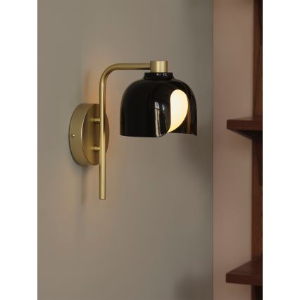 Osram - Vägglampa DECOR COROLLE 1xG9/20W/230V svart/guld