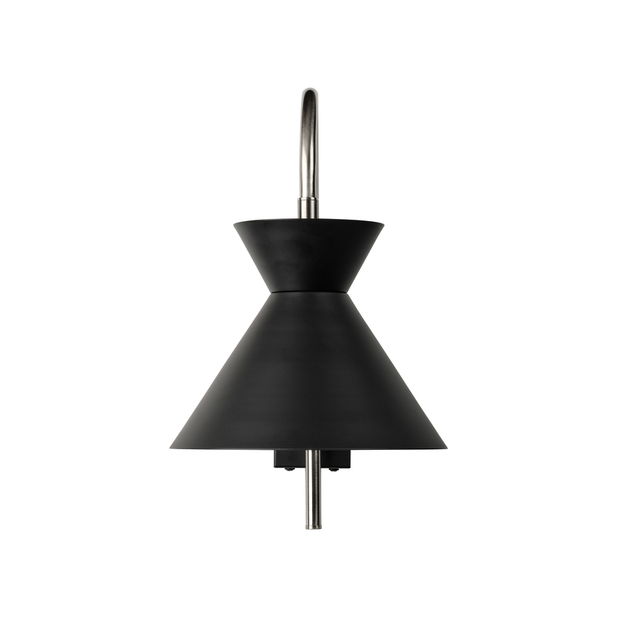 Osram - Vägglampa DECOR WAIST 1xE27/40W/230V svart