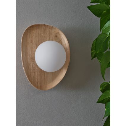 Osram - Vägglampa WOOD NEST 1xG9/5W/230V gummiträ