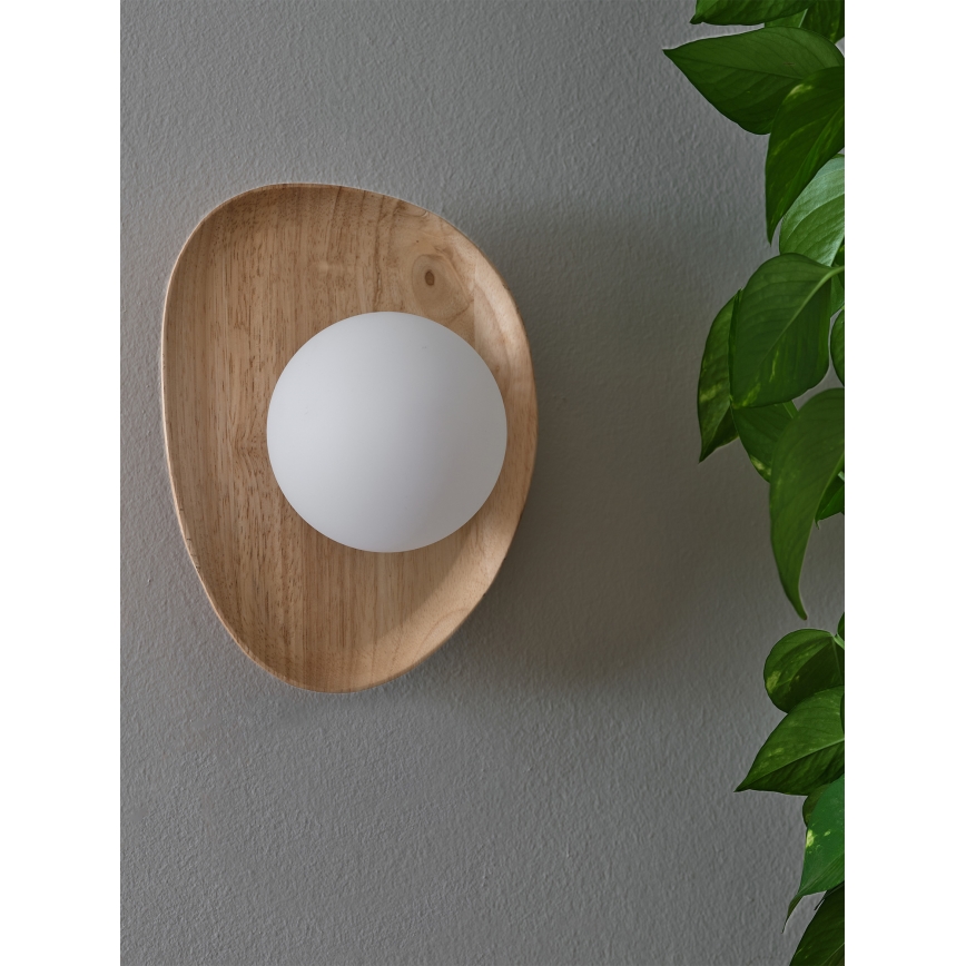 Osram - Vägglampa WOOD NEST 1xG9/5W/230V gummiträ