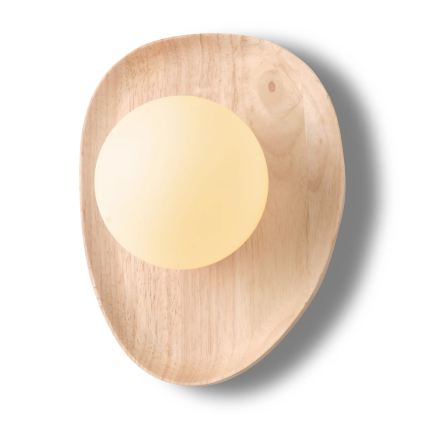 Osram - Vägglampa WOOD NEST 1xG9/5W/230V gummiträ