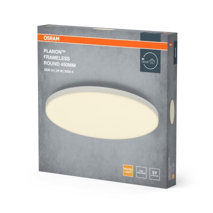 Osram - Ytmonterad LED-panel PLANON LED/28W/230V 3000K Ø 45 cm vit