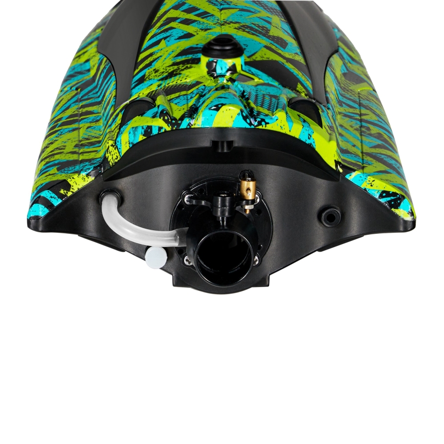 Overmax - fjärrstyrd RC-båt X-SURGE 4000 mAh svart/grön