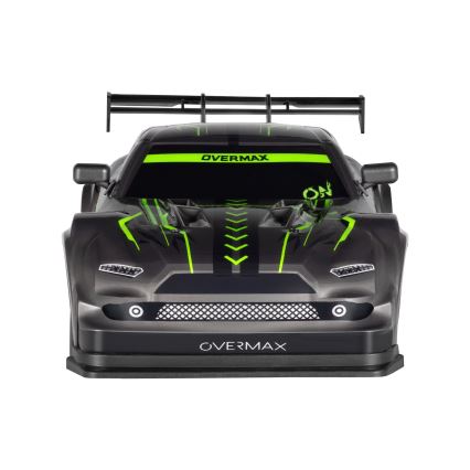 Overmax - Radiostyrd driftbil X-OVERSLIDE 1000 mAh svart/grön/blå/röd