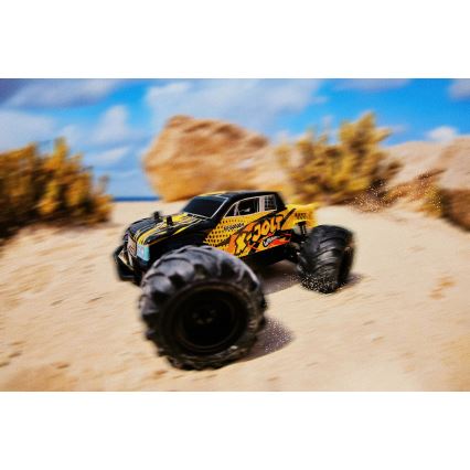 Overmax - Radiostyrd bil X-JOLT 1000 mAh svart/gul