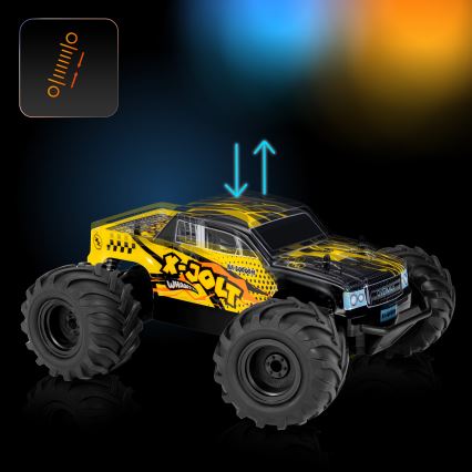 Overmax - Radiostyrd bil X-JOLT 1000 mAh svart/gul