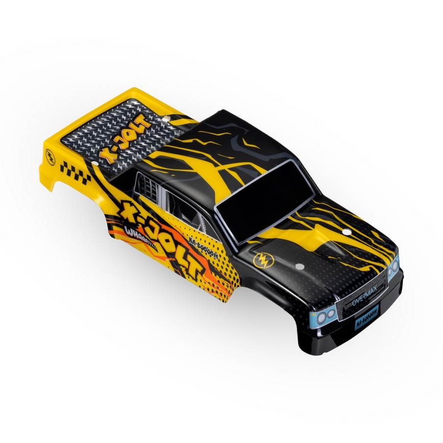 Overmax - Radiostyrd bil X-JOLT 1000 mAh svart/gul