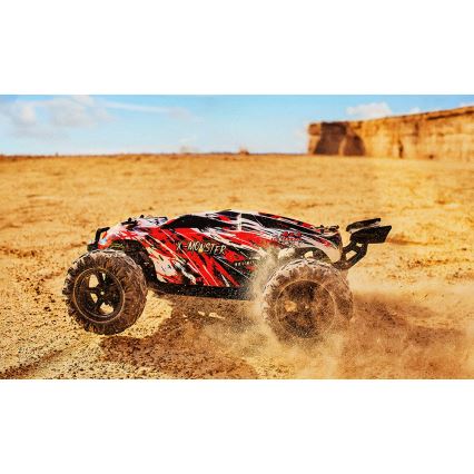 Overmax - radiostyrd RC-bil X-MONSTER 3.5 1700 mAh svart/röd/grön