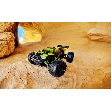 Overmax - radiostyrd RC-bil X-MONSTER 3.5 1700 mAh svart/röd/grön