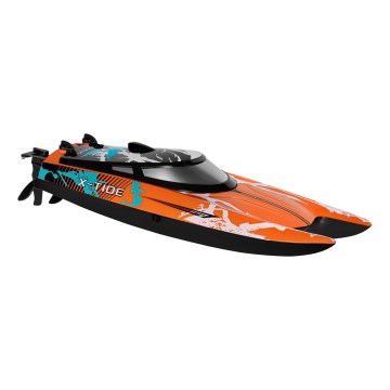 Overmax - RC-båt X-TIDE 2400 mAh svart/orange