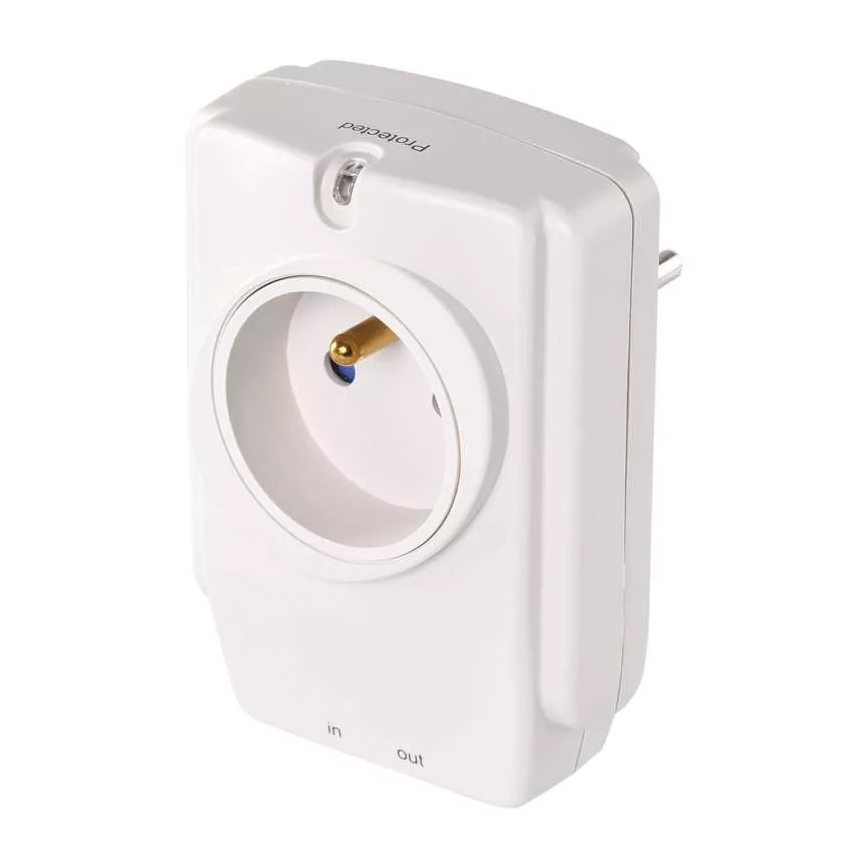 Överspänningsskydd 230V/16A 1x2P+PE