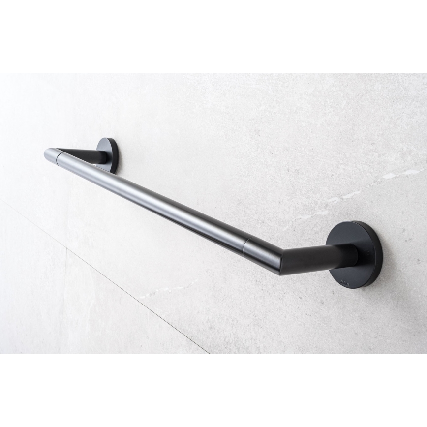 P.M.H. IN1B-R - Elektrisk handdukstork INGA 17 W/230 V 85,9 cm IP44 höger/svart