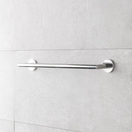 P.M.H. IN1SS-L - Elektrisk handdukstork INGA 17W/230V 85,9 cm IP44 vänster/polerat rostfritt stål