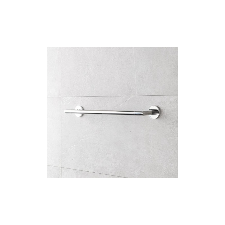 P.M.H. IN1SS-L - Elektrisk handdukstork INGA 17W/230V 85,9 cm IP44 vänster/polerat rostfritt stål