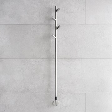 P.M.H. LS1SS - Elektrisk handdukstork LISA 24W/230V 170 cm IP44 i polerat rostfritt stål