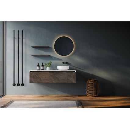 P.M.H. OL1B - Elektrisk handdukstork OLE 24W/230V 170 cm IP44 svart