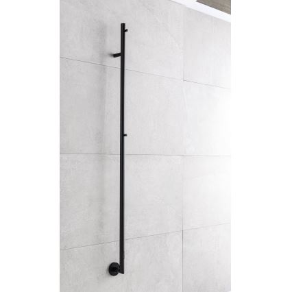 P.M.H. OL1B - Elektrisk handdukstork OLE 24W/230V 170 cm IP44 svart