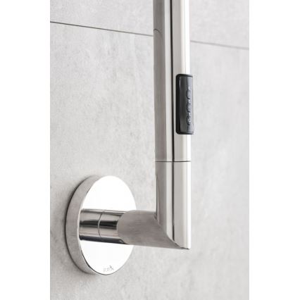 P.M.H. OL1SS - Elektrisk handdukstork OLE 24W/230V 170 cm IP44 polerat rostfritt stål