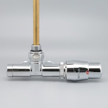 P.M.H. UNIKO-RC-EK - Termostatventil UNIKO, höger, blank krom