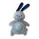 PABOBO - projektor med en melodi Bunny Soft Plush 3xAA