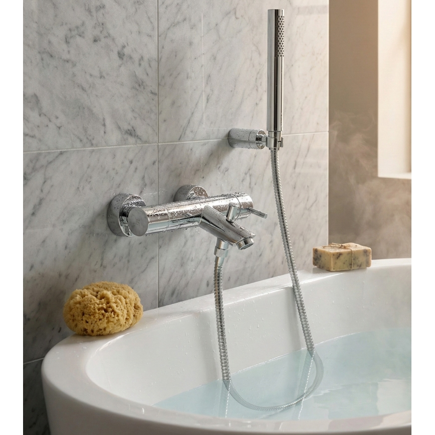 Paffoni - Badkarsset LIGHT i polerad krom