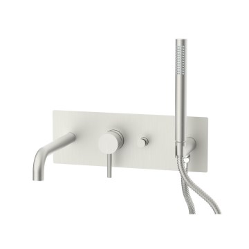 Paffoni - Badkarsset LIGHT mattkrom